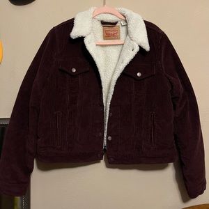Levi’s Burgundy Corduroy Jacket